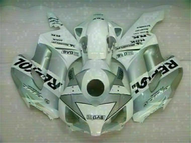 Carénage Moto CBR 1000 RR 04-05 - Blanc Argent Repsol