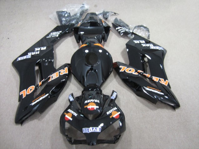 Carénage Moto CBR 1000 RR 04-05 - Noir Orange Repsol Carénage Moto CBR 1000 RR 04-05 - Noir Orange Repsol