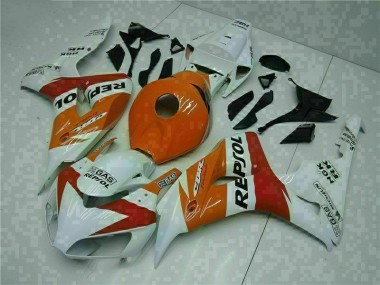 Carénage Moto CBR 1000 RR 04-05 - Orange Blanc Repsol