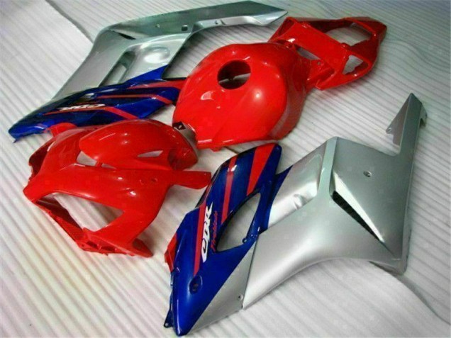 Carénage Moto CBR 1000 RR 04-05 - Rouge Argent Bleu Carénage Moto CBR 1000 RR 04-05 - Rouge Argent Bleu