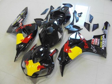 Carénage Moto CBR 1000 RR 06-07 - Noir Red Bull