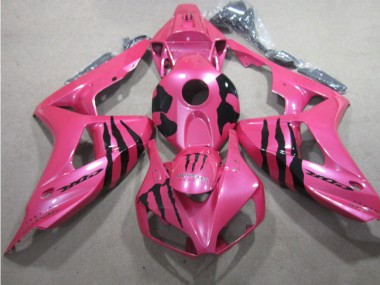Carénage Moto CBR 1000 RR 06-07 - Rose Noir Monster