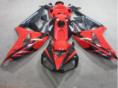 Carénage Moto CBR 1000 RR 06-07 - Rouge Noir Fireblade