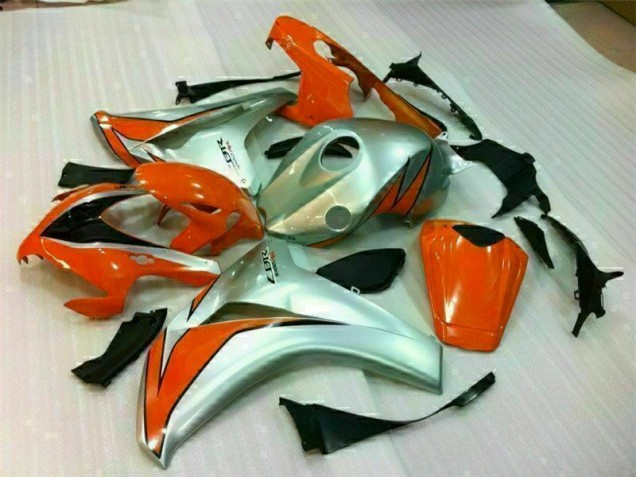 Carénage Moto CBR 1000 RR 08-11 - Argent Orange Carénage Moto CBR 1000 RR 08-11 - Argent Orange