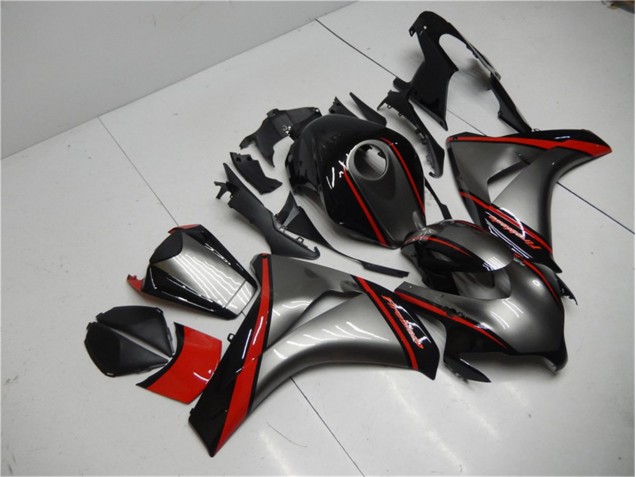 Carénage Moto CBR 1000 RR 08-11 - Gris Rouge Noir Carénage Moto CBR 1000 RR 08-11 - Gris Rouge Noir