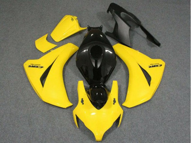 Carénage Moto CBR 1000 RR 08-11 - Jaune Noir Carénage Moto CBR 1000 RR 08-11 - Jaune Noir