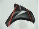 Carénage Moto CBR 1000 RR 08-11 - Noir Mat Rouge Carénage Moto CBR 1000 RR 08-11 - Noir Mat Rouge