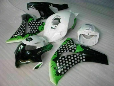 Carénage Moto CBR 1000 RR 08-11 - Vert Blanc