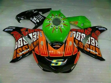 Carénage Moto CBR 1000 RR 08-11 - Vert Orange