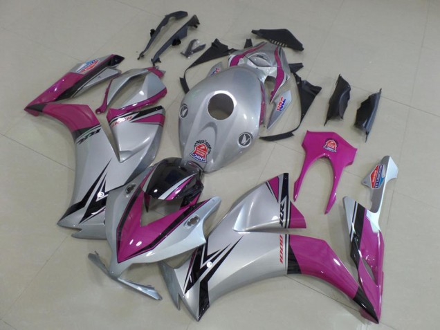 Carénage Moto CBR 1000 RR 12-16 - Argent Rose Carénage Moto CBR 1000 RR 12-16 - Argent Rose