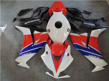 Carénage Moto CBR 1000 RR 12-16 - Blanc Rouge Bleu Fireblade