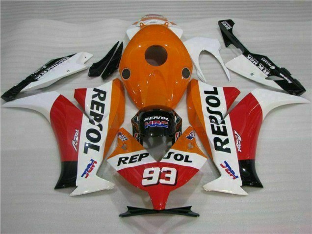 Carénage Moto CBR 1000 RR 12-16 - Orange Repsol 93 Carénage Moto CBR 1000 RR 12-16 - Orange Repsol 93