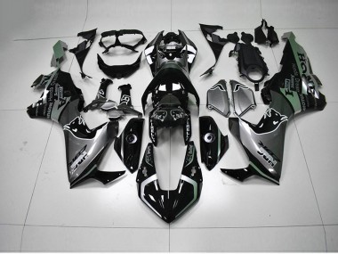 Carénage Moto CBR 1000 RR 17-23 - Noir Argent HRC
