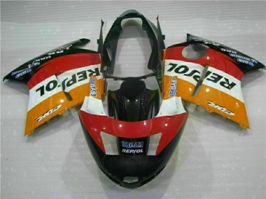 Carénage Moto CBR 1100 XX 96-07 - Orange Repsol