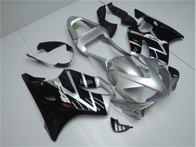 Carénage Moto CBR 600 F4i 01-03 - Argent Noir Carénage Moto CBR 600 F4i 01-03 - Argent Noir