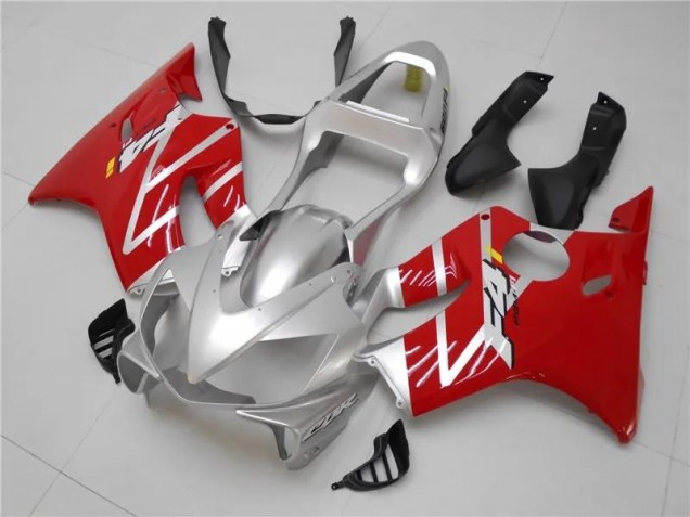 Carénage Moto CBR 600 F4i 01-03 - Argent Rouge Carénage Moto CBR 600 F4i 01-03 - Argent Rouge