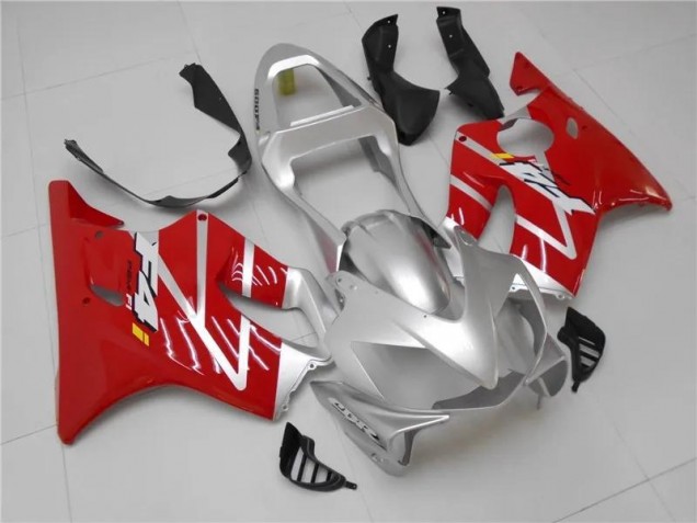 Carénage Moto CBR 600 F4i 01-03 - Argent Rouge Carénage Moto CBR 600 F4i 01-03 - Argent Rouge