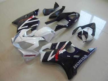 Carénage Moto CBR 600 F4i 01-03 - Noir Blanc F Sport