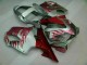 Carénage Moto CBR 600 F4i 01-03 - Rouge Flamme Argent Carénage Moto CBR 600 F4i 01-03 - Rouge Flamme Argent