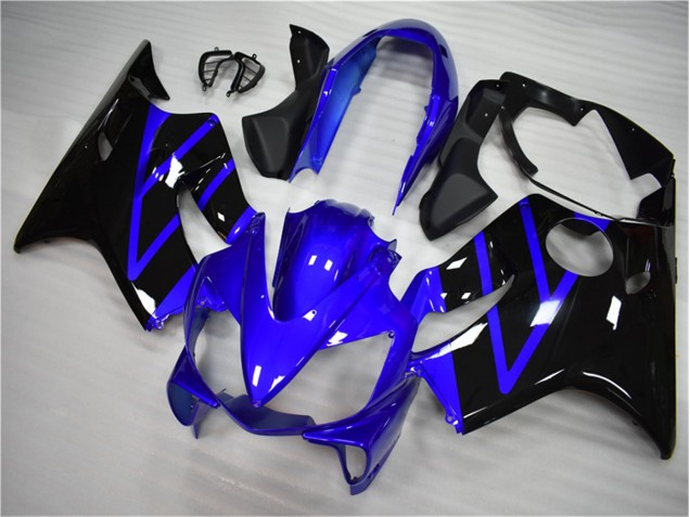Carénage Moto CBR 600 F4i 04-07 - Bleu Noir Carénage Moto CBR 600 F4i 04-07 - Bleu Noir