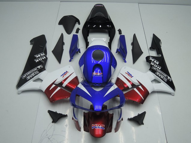 Carénage Moto CBR 600 RR 03-04 - Dark Rouge Bleu Carénage Moto CBR 600 RR 03-04 - Dark Rouge Bleu