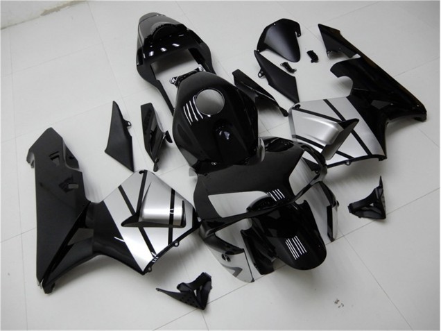 Carénage Moto CBR 600 RR 03-04 - Noir Argent Carénage Moto CBR 600 RR 03-04 - Noir Argent