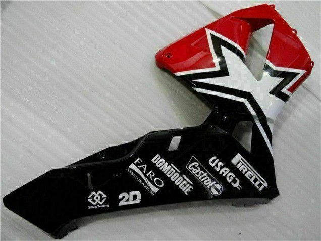 Carénage Moto CBR 600 RR 03-04 - Noir Blanc 11 Carénage Moto CBR 600 RR 03-04 - Noir Blanc 11