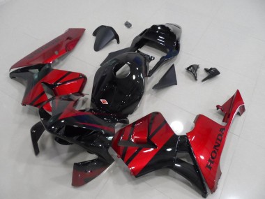 Carénage Moto CBR 600 RR 03-04 - Noir Rouge Bonbon