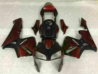 Carénage Moto CBR 600 RR 03-04 - Noir Rouge