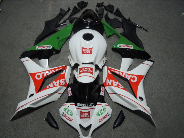 Carénage Moto CBR 600 RR 07-08 - Blanc Rouge MORELLATO San Carlo Carénage Moto CBR 600 RR 07-08 - Blanc Rouge MORELLATO San Carlo