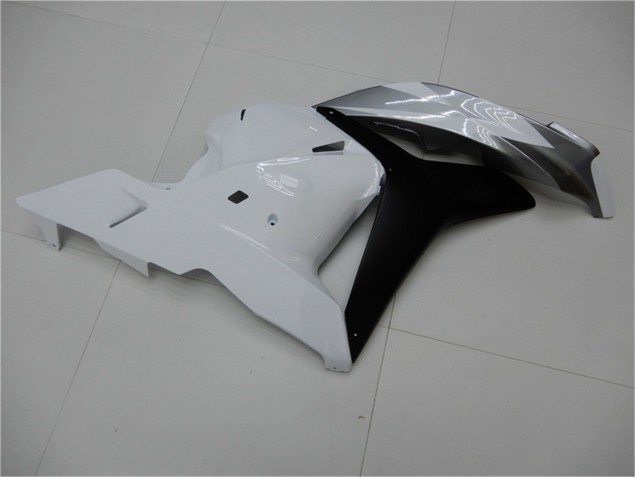 Carénage Moto CBR 600 RR 09-12 - Blanc Argent Noir Carénage Moto CBR 600 RR 09-12 - Blanc Argent Noir