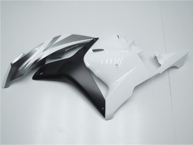 Carénage Moto CBR 600 RR 09-12 - Blanc Argent Noir Carénage Moto CBR 600 RR 09-12 - Blanc Argent Noir