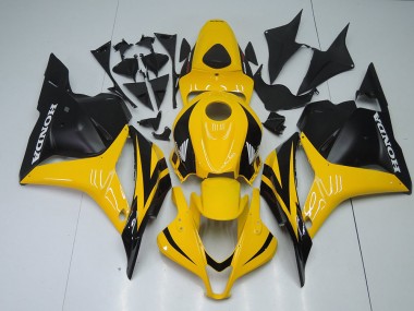 Carénage Moto CBR 600 RR 09-12 - Jaune Noir