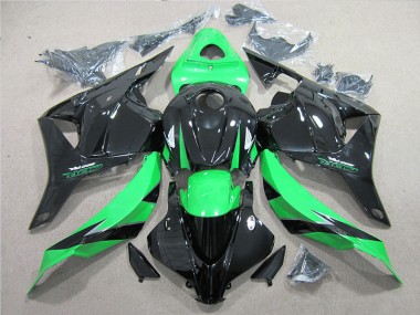 Carénage Moto CBR 600 RR 09-12 - Noir Vert