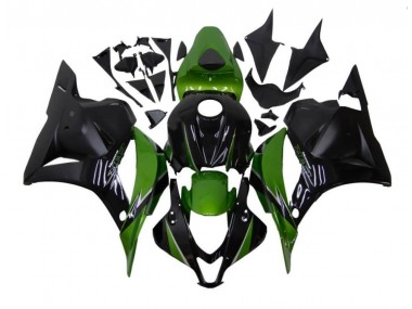 Carénage Moto CBR 600 RR 09-12 - Vert Noir