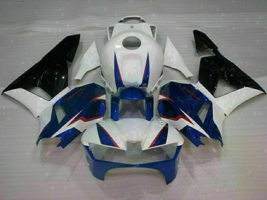 Carénage Moto CBR 600 RR 13-21 - Bleu Blanc
