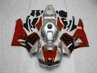 Carénage Moto CBR 600 RR 13-21 - Rouge Argent