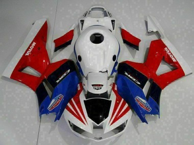 Carénage Moto CBR 600 RR 13-21 - Rouge Bleu