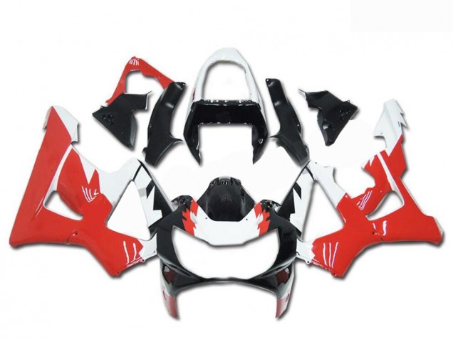 Carénage Moto CBR 900 RR 929RR 00-01 - Noir Blanc Rouge Carénage Moto CBR 900 RR 929RR 00-01 - Noir Blanc Rouge