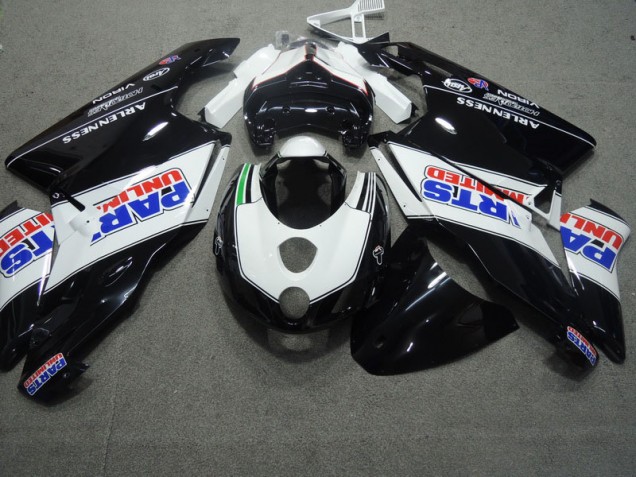 Carénage Moto Ducati 749 03-04 - Noir Blanc Carénage Moto Ducati 749 03-04 - Noir Blanc