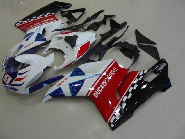 Carénage Moto Ducati 848 1098 1198 07-14 - Étoile Carénage Moto Ducati 848 1098 1198 07-14 - Étoile
