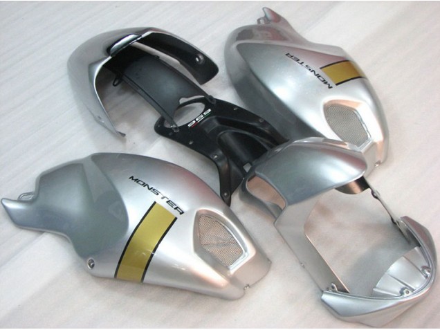 Carénage Moto Ducati Monster 696 08-12 - Noir Argent Monster