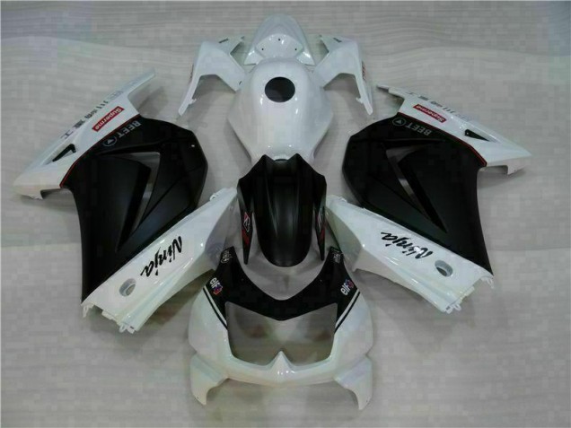 Carénage Moto EX250 08-12 - Blanc Noir Ninja Carénage Moto EX250 08-12 - Blanc Noir Ninja
