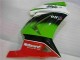 Carénage Moto EX250 08-12 - Blanc Vert Noir Ninja Carénage Moto EX250 08-12 - Blanc Vert Noir Ninja