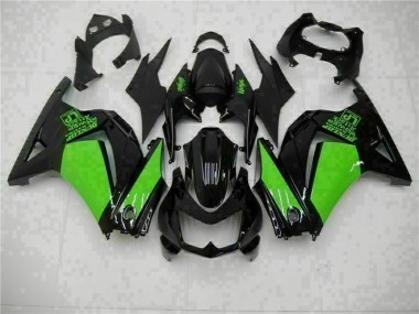 Carénage Moto EX250 08-12 - Noir Vert Ninja