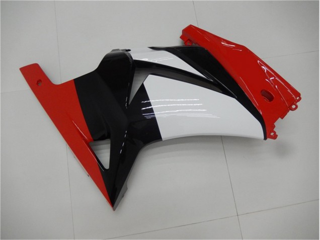 Carénage Moto EX250 08-12 - Rouge Noir Blanc Carénage Moto EX250 08-12 - Rouge Noir Blanc