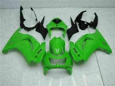 Carénage Moto EX250 08-12 - Vert Noir Ninja