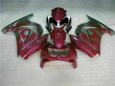 Carénage Moto EX250 08-12 - Violet Rouge