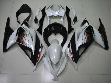 Carénage Moto EX300 13-16 - Blanc Noir