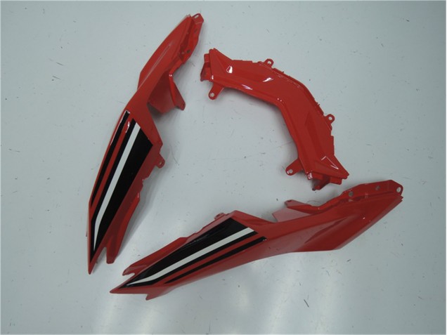 Carénage Moto EX300 13-16 - Rouge Blanc Noir
